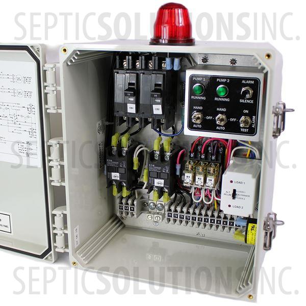 SPI Model SDC12B Duplex Control Panel (120/240V, 0-20FLA) - Part Number 50A506