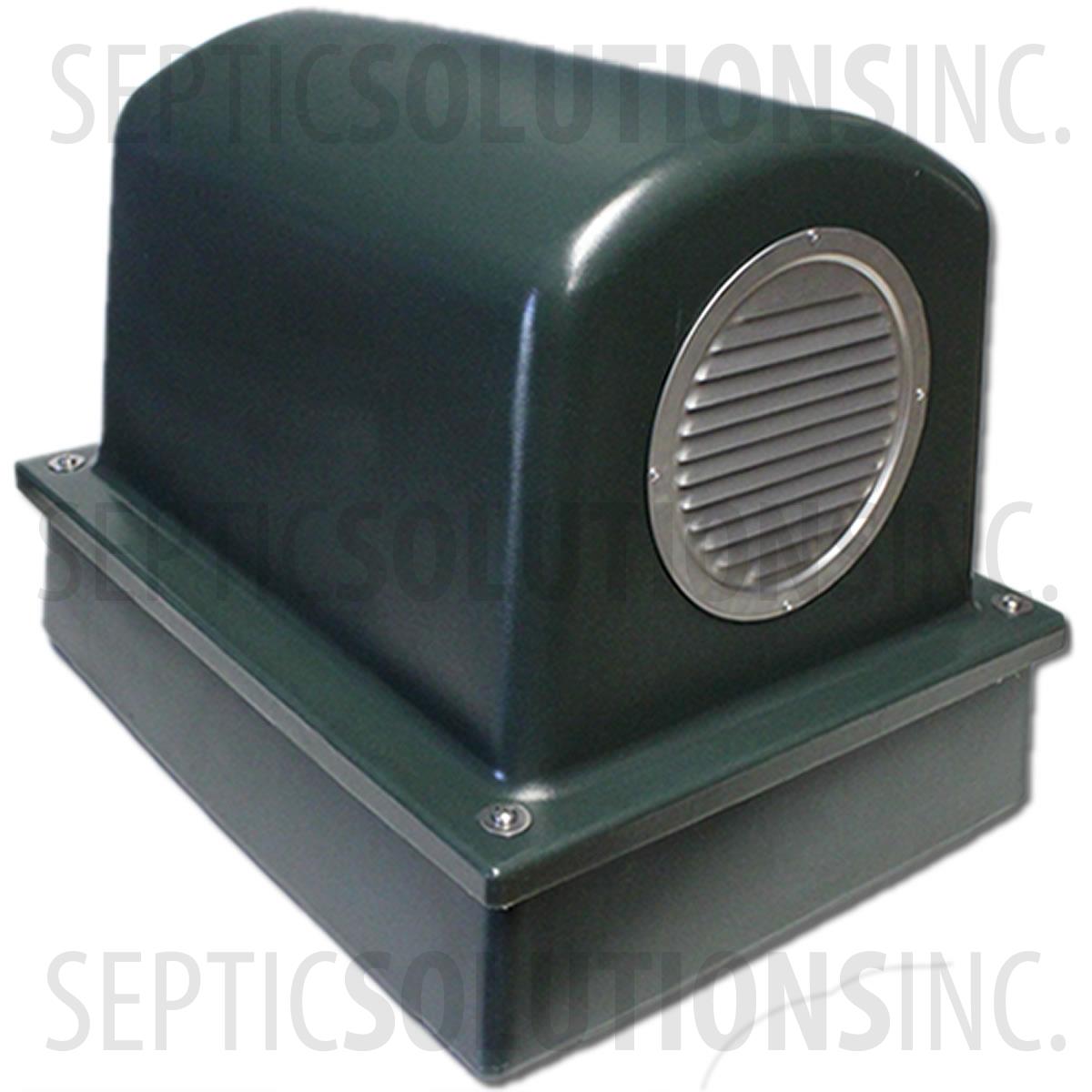 Pump Protector™ Air Pump Housing and Platform Vented Cover for Septic