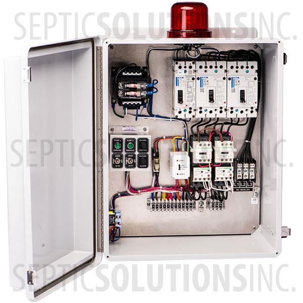 SPI Model SDC3B240 Three Phase Duplex Control Panel (208/240V, 0-10FLA) - Part Number 50A509