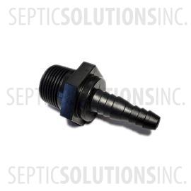 Replacement 3/8'' & 1/2'' Barb Fitting with Check Valve for PondPlus+ QS1 & QS2 Diffusers