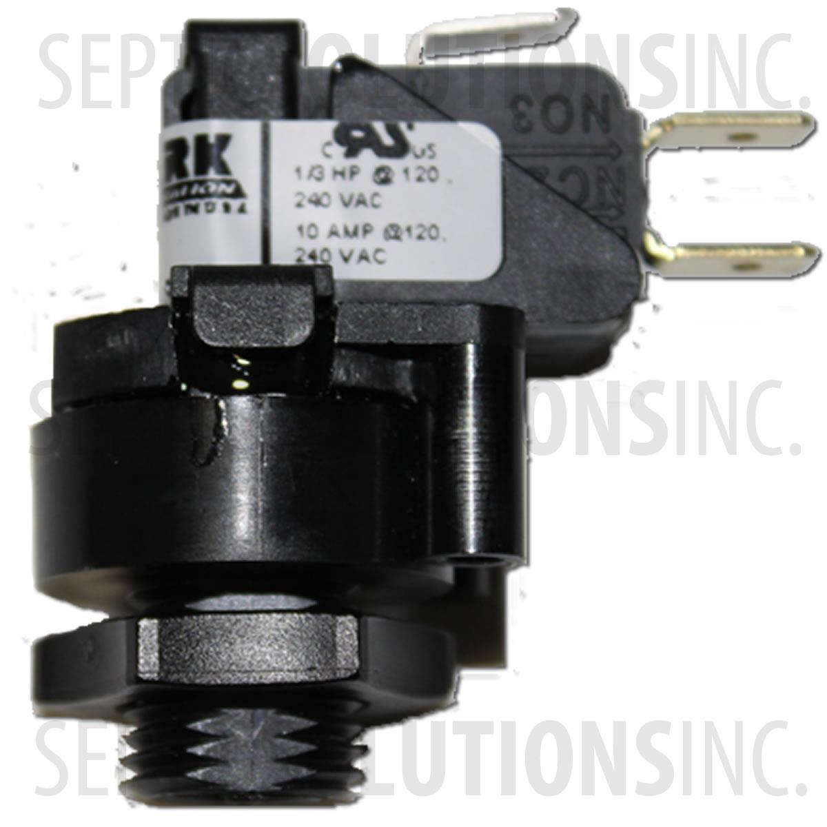 Universal External Pressure Switch - 60A808 - Free Shipping Aerobic Septic Control Air Pressure Switch
