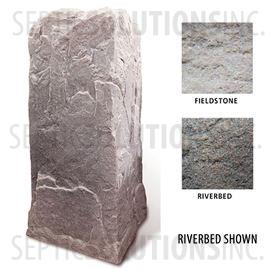 Riverbed Brown Replicated Rock Enclosure Model 113