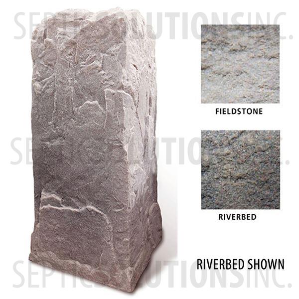 Fieldstone Gray Replicated Rock Enclosure Model 113 - Part Number 113-FS