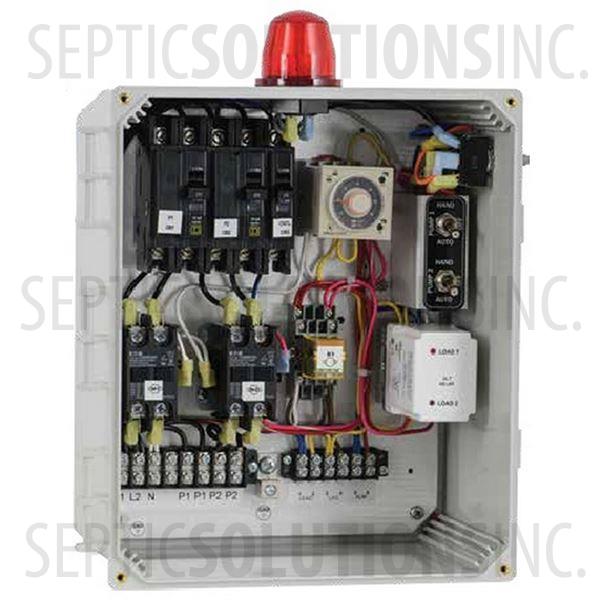 SPI Duplex Time Dosing Control Panel (120/230V, 0-20FLA) - Part Number 50A810