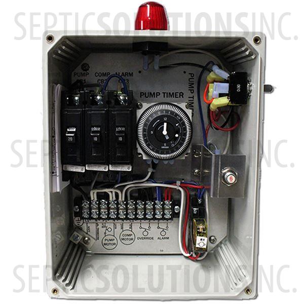 RWT-1L Alternative Replacement Aerobic Control Panel for Jet Aeration and Norweco Singulair Systems - Part Number 50B009-RWT-1L