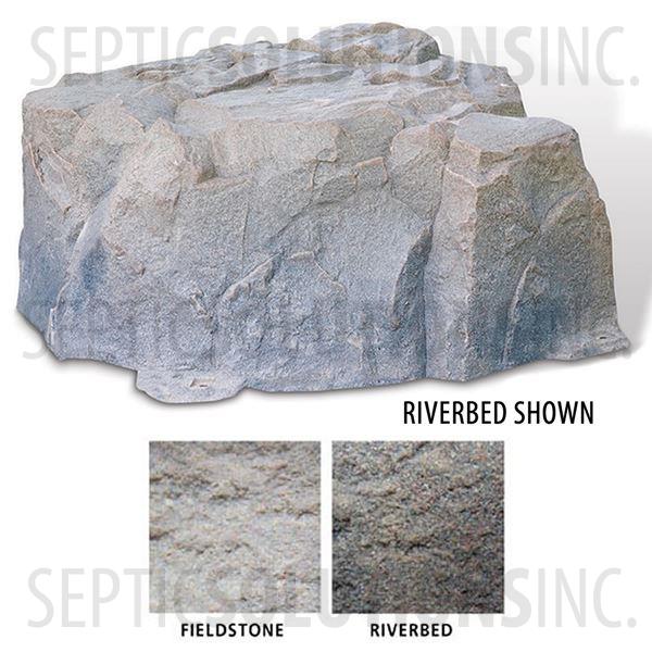 Riverbed Brown Replicated Rock Enclosure Model 111 - Part Number 111-RB