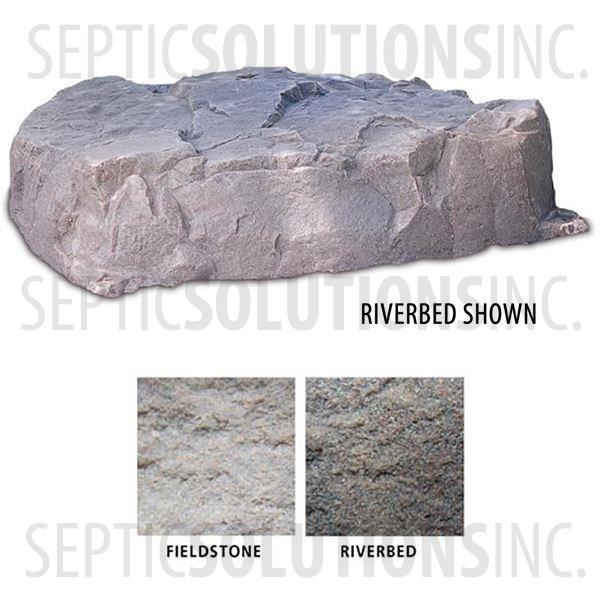 Riverbed Brown Replicated Rock Enclosure Model 112 - Part Number 112-RB