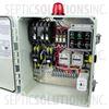 SPI Model SDC12B Duplex Control Panel with Elapsed Time Meters (120/240V, 0-20FLA) - Part Number 50A506-C1-C4