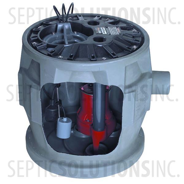 Liberty Pro380-Series Pre-Packaged Sewage Pump System with 4/10 HP Sewage Ejector Pump - Part Number P382LE41
