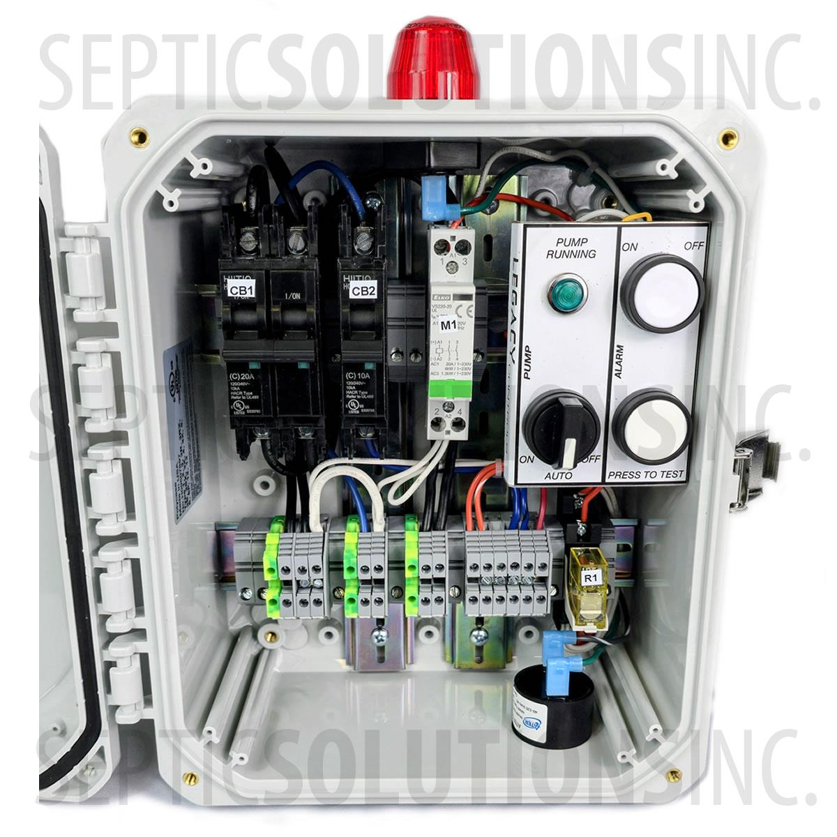 Legacy Controls - Simplex Pump Station Control Panel - 120/230V, 15 FLA