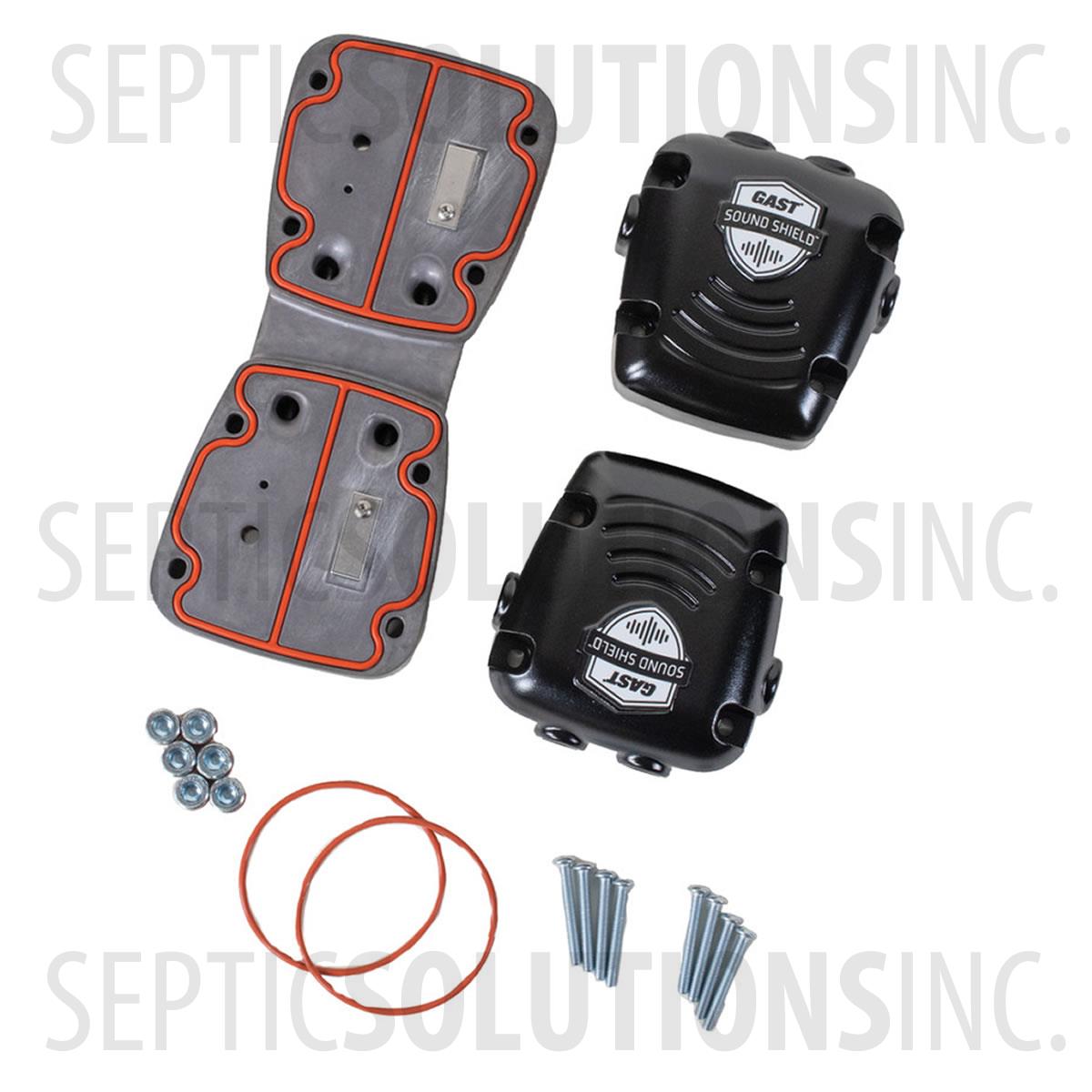 Gast Sound Shield for 87R6 Piston Compressor - SSP-87R6-02 - Free Shipping