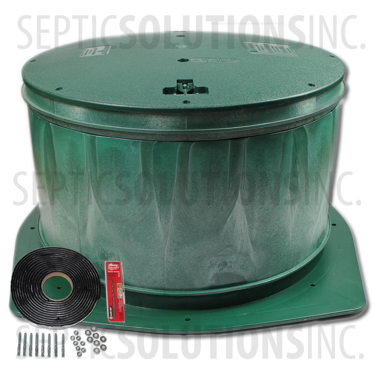 24'' Diameter x 16'' Tall Septic Tank Riser Kit