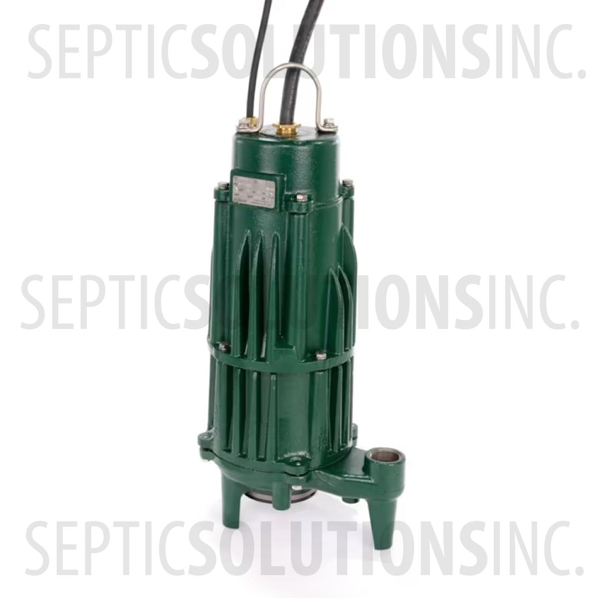サメ吉 Zoeller Shark E840 2.0 HP Auto Reversing Sewage Grinder Pump - 840