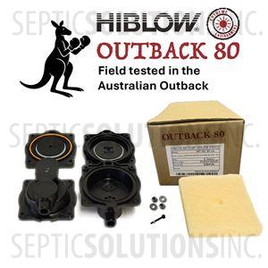 Hiblow Outback 80 / HP-80 High Heat Diaphragm Replacement Kit