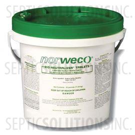 Bio-Neutralizer 45lb Pail of Septic Dechlorination Tablets