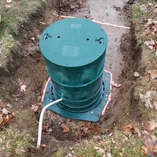 Septic Riser Installation Photo