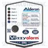 Alderon VizzyAlarm™ 3-Zone WiFi Enabled High Water Alarm Panel - Part Number 2009602