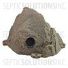 Riverbed Brown Vented Replicated Rock Enclosure Model 109 - Part Number 109-RB-3V