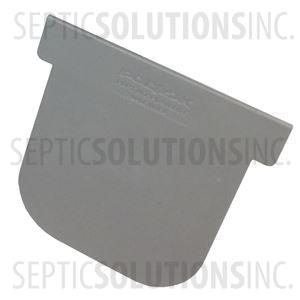 Polylok Heavy Duty Trench/Channel Drain Closed End Cap (Grey)