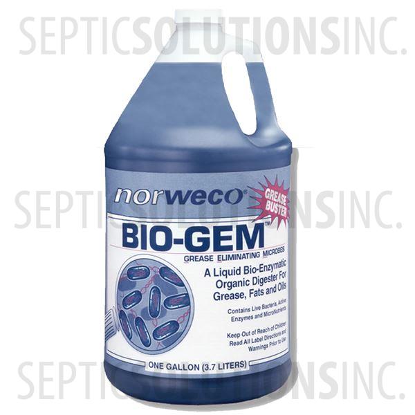 Bio-Gem Organic Digester for Septic Systems (Case of 4 Gallon Bottles) - Part Number BIO-GEM