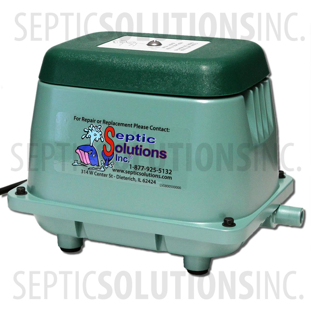for small sewage treatment & pond aeration Compressor/Diaphragm Pump HiBlow XP-80 