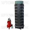 140 Gallon Pump Station with 1.0 HP Liberty Grinder Pump