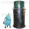 70 Gallon Pump Station with 1.0 HP Little Giant Grinder Pump