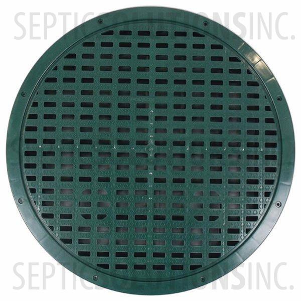 Polylok 24'' Heavy Duty Grate Cover for Corrugated Pipe - Part Number 3008-G24