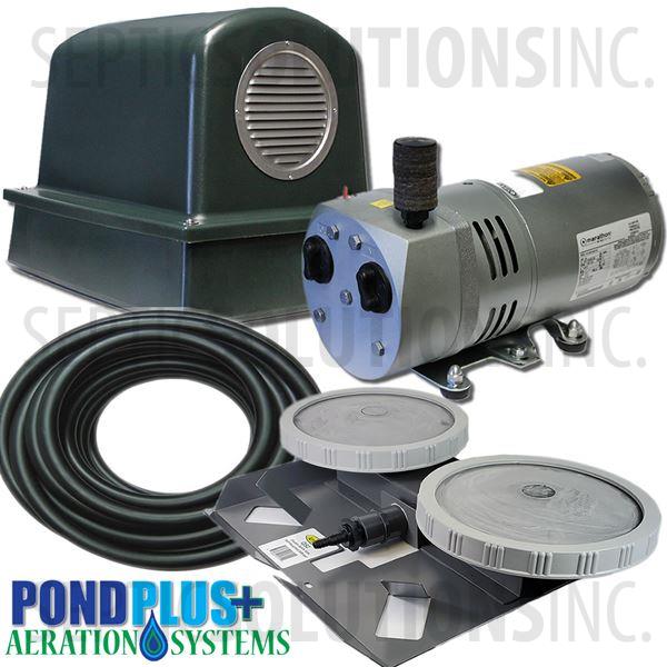 PondPlus+ P-O2 RV051 Aeration System for Small / Medium Depth Ponds - Part Number PO2RV051