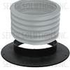 Polylok 12" Corrugated Pipe Tank Adapter Ring - Part Number 3017-ARC
