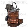 Liberty 240-Series 1/4 HP Cast Iron Submersible Sump Pump