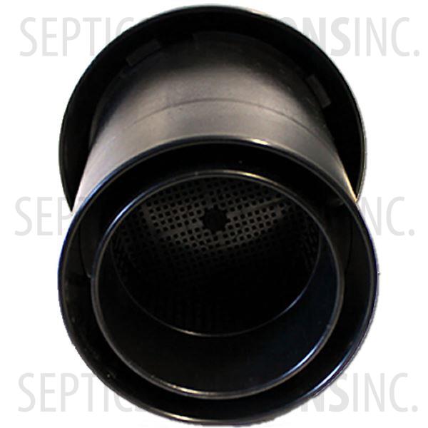 Septic Solutions Activated Carbon Vent Pipe Odor Filter for 1.5" PVC Vents - Part Number SSVF-1.5