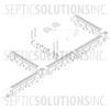 Polylok Heavy Duty Trench/Channel Drain - 4 ft Section (GREY) - Part Number PL-90860-G