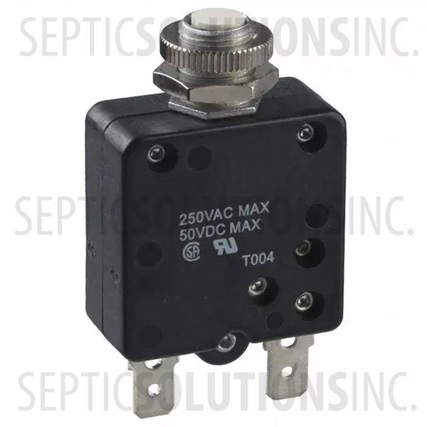 TE 6 Amp Push Button Breaker - Part Number W58-XB1A4A-6