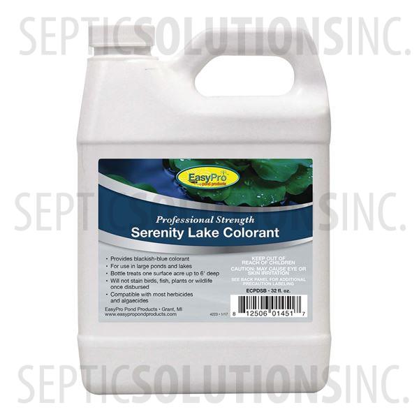 Super Concentrated Deep Blue Serenity Pond Dye Liquid in 1 Quart Bottle - Part Number ECPDSB