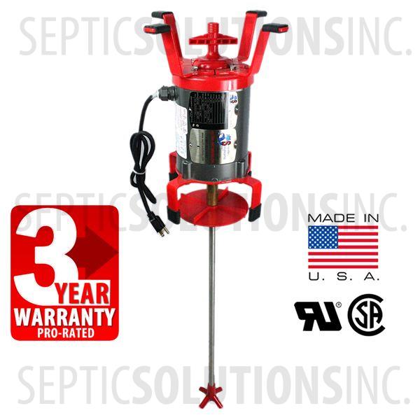 Ultra-Air Model 735 RED Septic Aerator - Alternative Replacement For Jet Aerator - Part Number UA12R