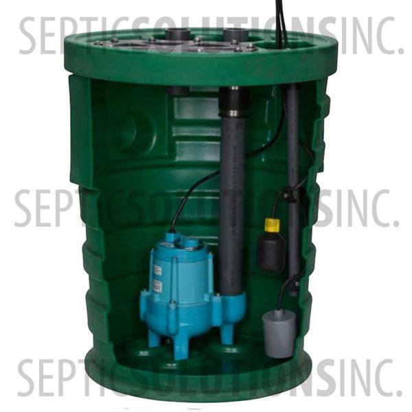 Little Giant PitPlus 20" x 30" Pre-Packaged Sewage Pump System with 1/2 HP Sewage Ejector Pump - Part Number 511661