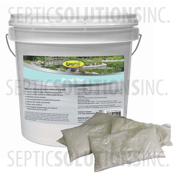 Pond-Vive Bacteria X Treatment - 10lb Pail - 20ct. 8oz Water Soluble Packets - Part Number PB10X