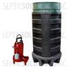 100 Gallon Pump Station with 1.0 HP Liberty Sewage Ejector Pump