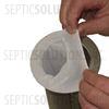 SimTech 600 Micron Polyester Knit Sock for High Pressure Filters - Part Number STF-104-600M