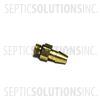 Brass Barb Fitting for Alarm Connection