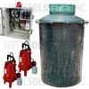 200 Gallon Duplex Pump Station w/ (2) Liberty 1 HP Grinder Pumps