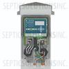 Alderon PowerPost Pedestal Simplex Pump Control Panel with Integrated High Water Alarm for Timed Dose or Demand Dose - Part Number PPCP122XX