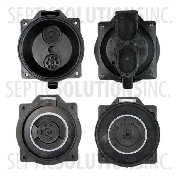 Diaphragm Replacement Kit for Delta Environmental Whitewater Models D60, D80, D100, 5078, 5080, & 5100 - Part Number DW-D80Kit