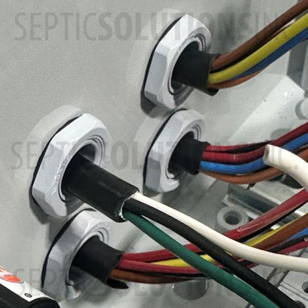 1/2'' Nylon IP-68 Rated Low Profile Cable Gland Cord Grip - Part Number CG-015-1-0001