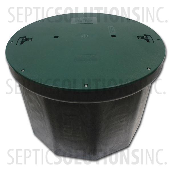 Polylok 10-Hole RhinoBox Distribution Box with Solid Cover - Part Number 3017-24-SC