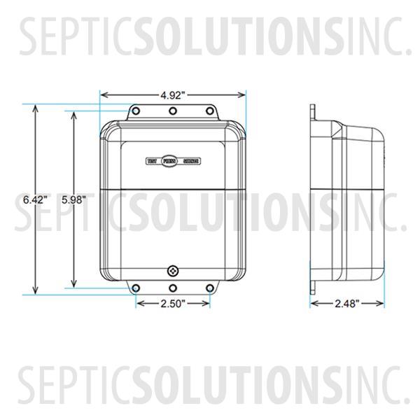 Aira-Guard Pressure Alarm for Septic Air Pumps - Part Number 2012958
