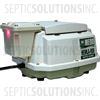 Medo HEM-LA80B Linear Piston Septic Air Pump with Attached Alarm - Part Number HEMLA80B
