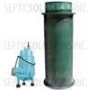 120 Gallon Pump Station with 1.0 HP Little Giant Grinder Pump