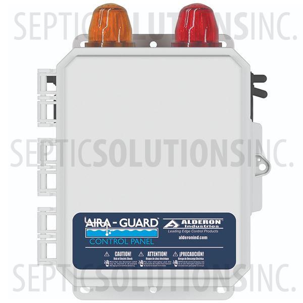 Alderon Aira-Guard Double Light Aerobic Control Panel with Air Pump Alarm & High Water Alarm - Part Number 2012759